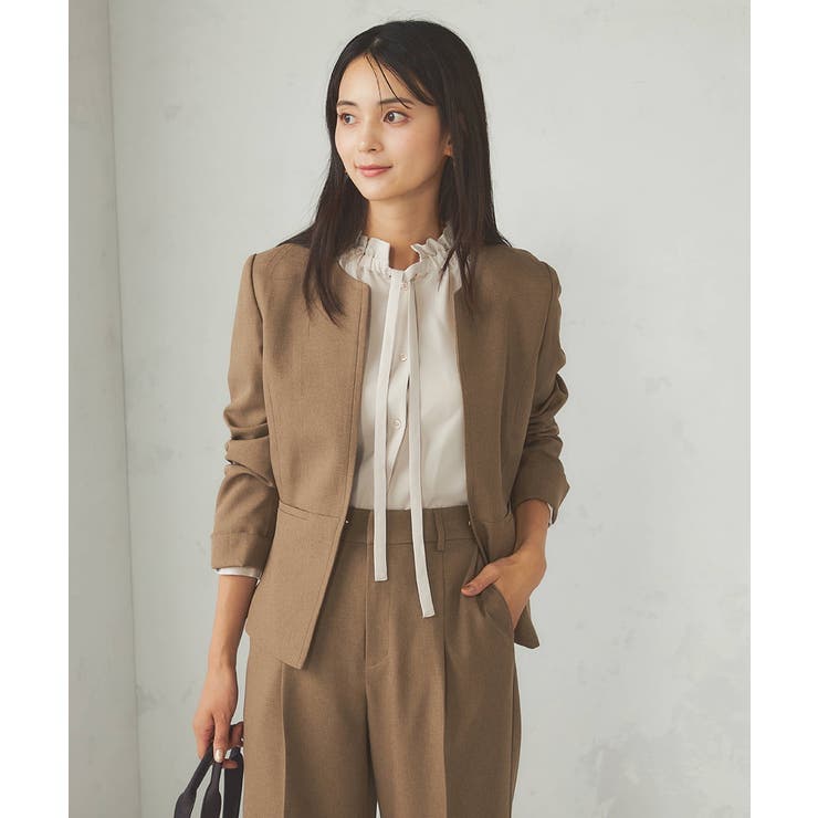 フリルネックボウタイブラウス | a.v.v【WOMEN】 | 詳細画像27 