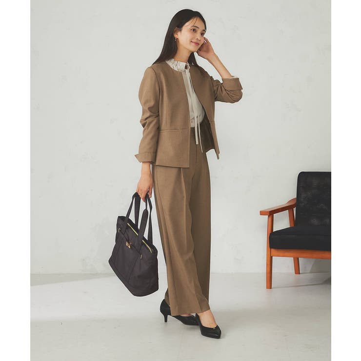 フリルネックボウタイブラウス | a.v.v【WOMEN】 | 詳細画像31 