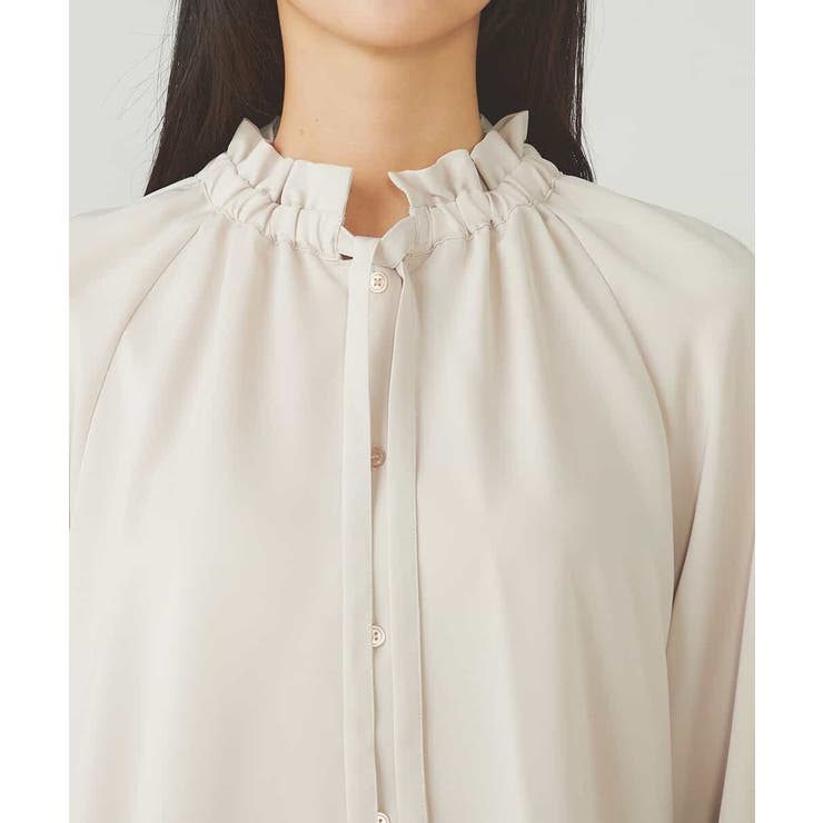 フリルネックボウタイブラウス | a.v.v【WOMEN】 | 詳細画像43 