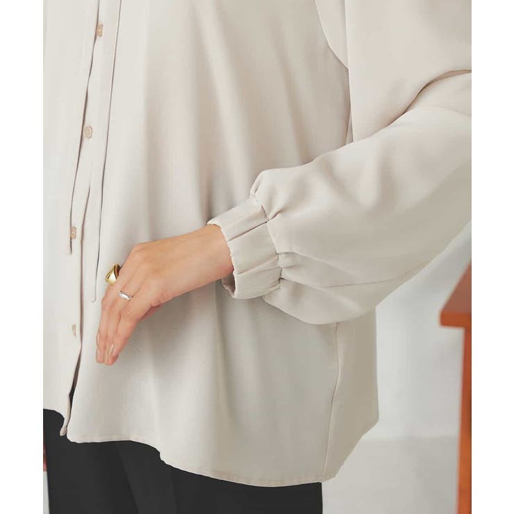 フリルネックボウタイブラウス | a.v.v【WOMEN】 | 詳細画像44 