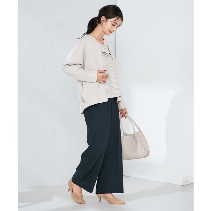 ラッフルフリルストライプブラウス | a.v.v【WOMEN】 | 詳細画像26 