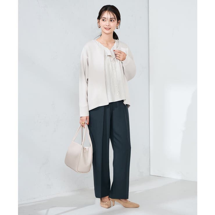 ラッフルフリルストライプブラウス | a.v.v【WOMEN】 | 詳細画像27 