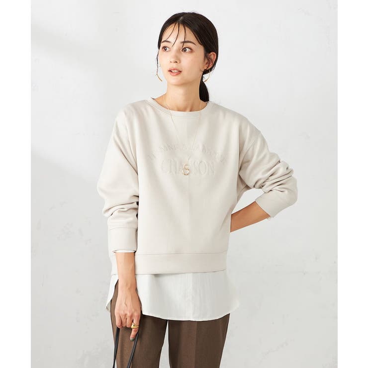 ノーカラーカフスブラウス | a.v.v【WOMEN】 | 詳細画像10 