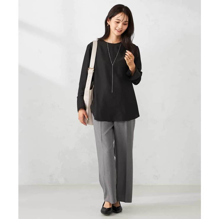 ノーカラーカフスブラウス | a.v.v【WOMEN】 | 詳細画像19 