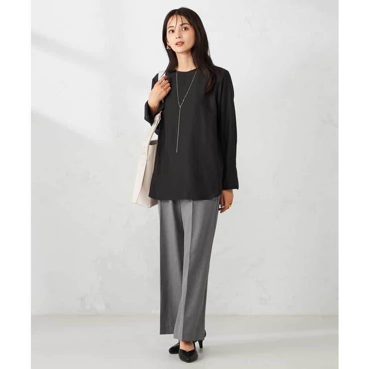 ノーカラーカフスブラウス | a.v.v【WOMEN】 | 詳細画像20 