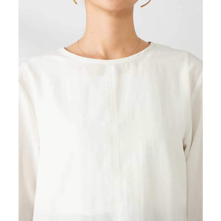 ノーカラーカフスブラウス | a.v.v【WOMEN】 | 詳細画像24 