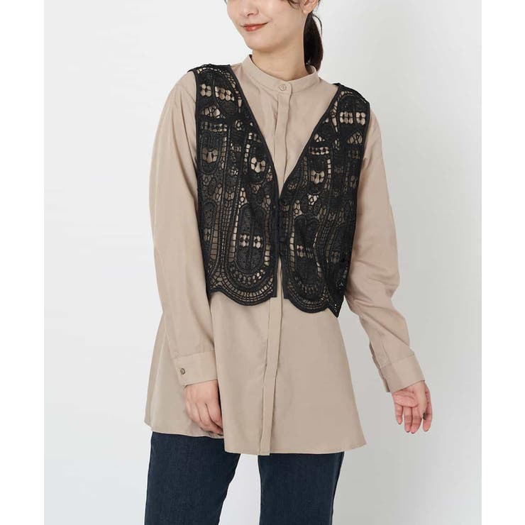 新品☆ペプラムハーフコート レース リボン RETRO GIRL｜レースリボンペプラムSH | Rakuten Fashion(楽天