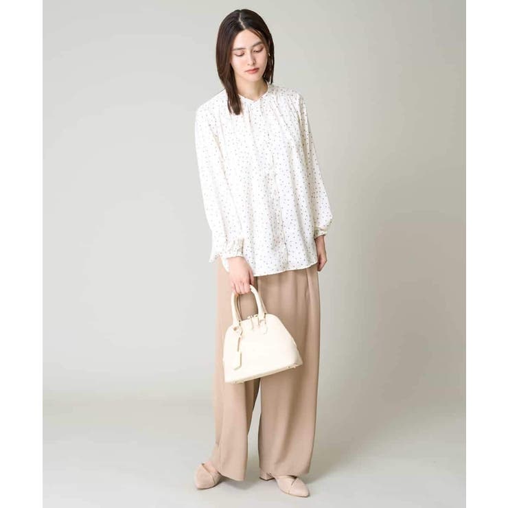 サテンギャザーブラウス | a.v.v【WOMEN】 | 詳細画像21 