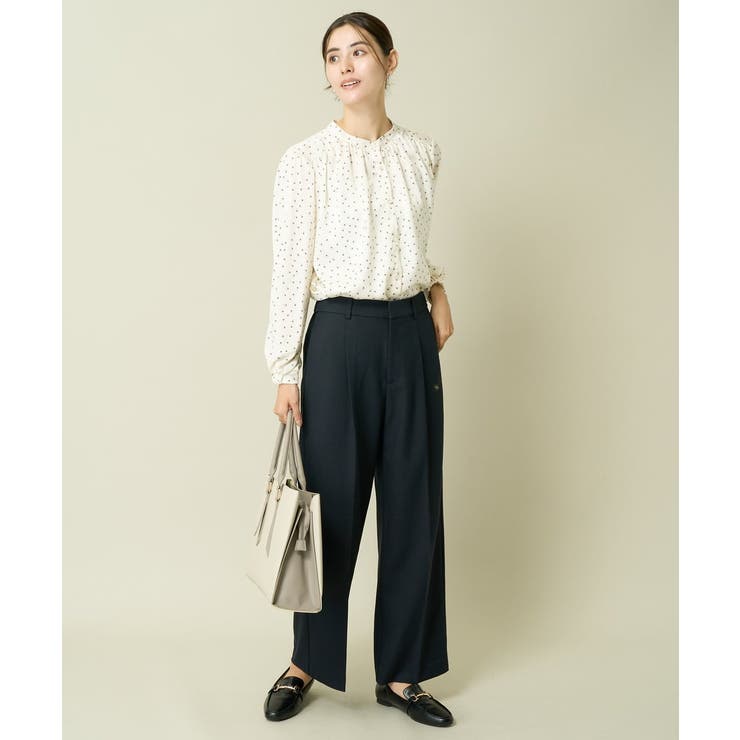 サテンギャザーブラウス | a.v.v【WOMEN】 | 詳細画像26 