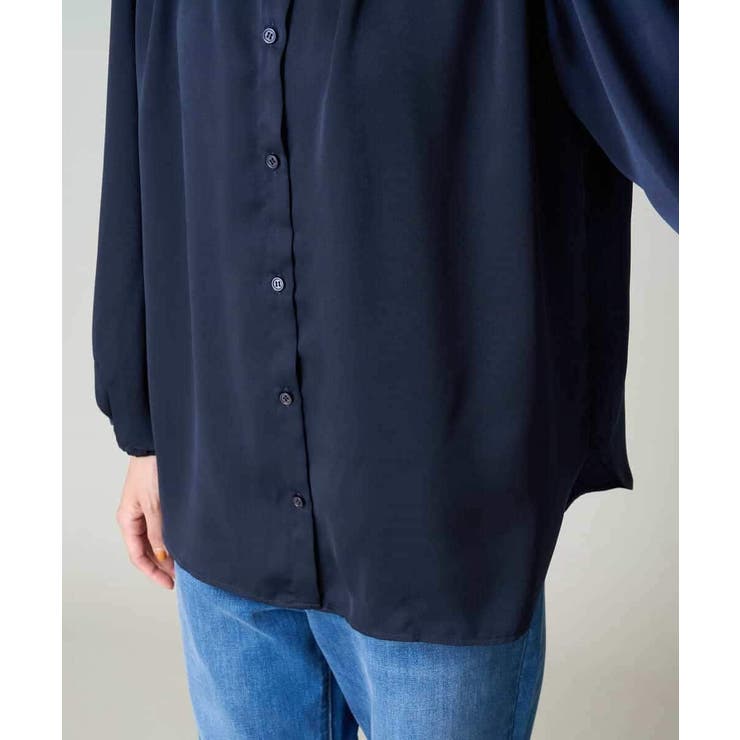 サテンギャザーブラウス | a.v.v【WOMEN】 | 詳細画像40 