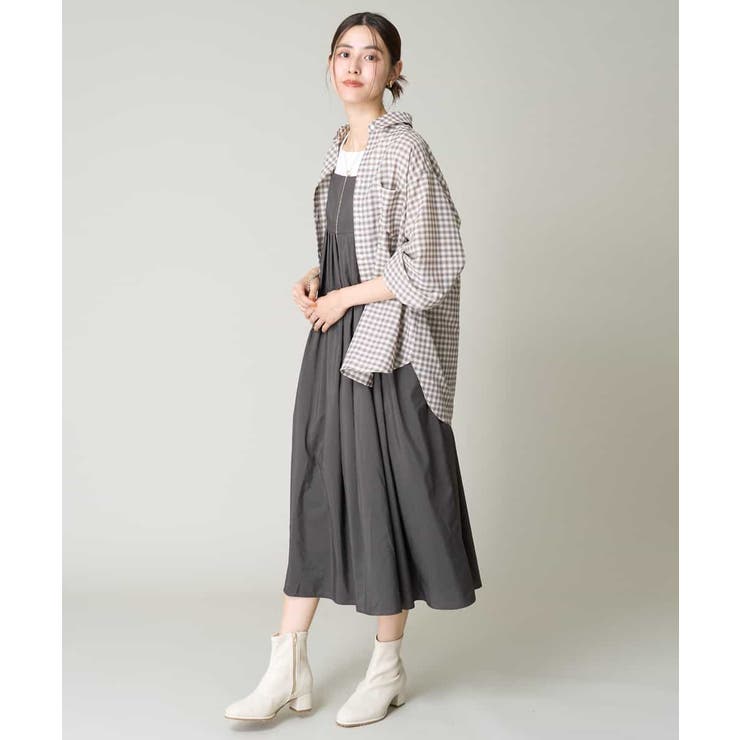 シアーチェックシャツ | a.v.v【WOMEN】 | 詳細画像13 