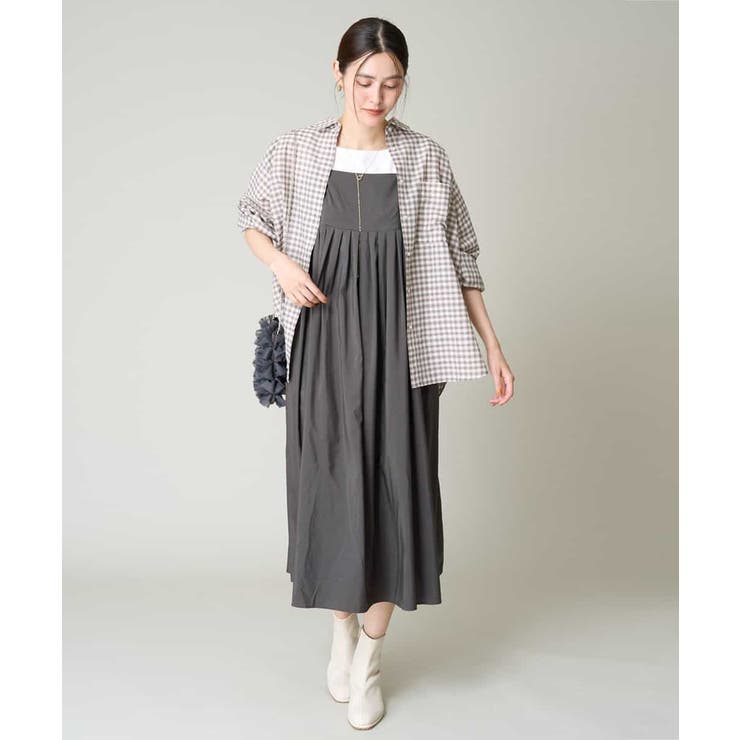 シアーチェックシャツ | a.v.v【WOMEN】 | 詳細画像15 