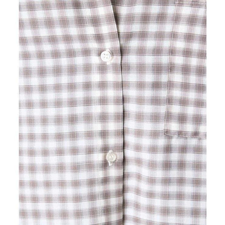 シアーチェックシャツ | a.v.v【WOMEN】 | 詳細画像25 