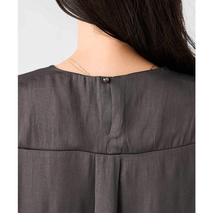 サテンバルーンブラウス | a.v.v【WOMEN】 | 詳細画像22 