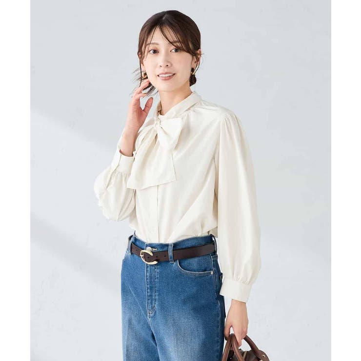 2WAYボウタイブラウス | a.v.v【WOMEN】 | 詳細画像2 