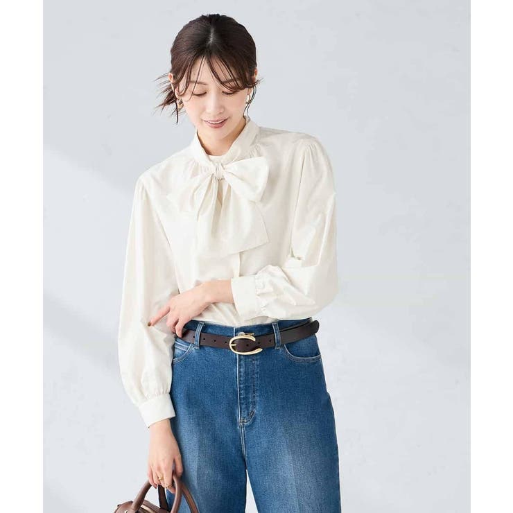 2WAYボウタイブラウス | a.v.v【WOMEN】 | 詳細画像3 