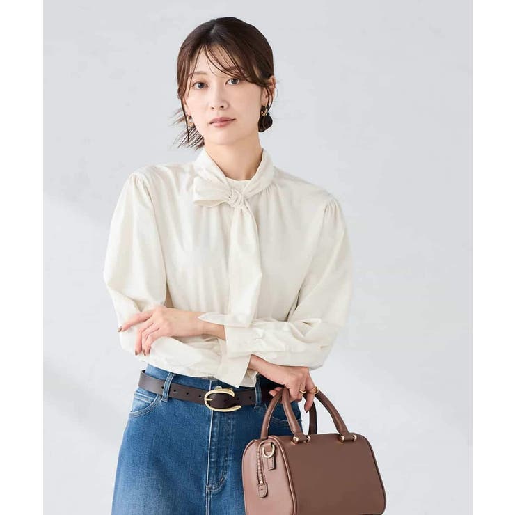 2WAYボウタイブラウス | a.v.v【WOMEN】 | 詳細画像9 