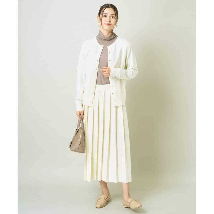 【洗える】クルーネックニットカーディガン/アンサンブル対応 | a.v.v【WOMEN】 | 詳細画像18 