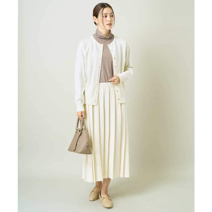 【洗える】クルーネックニットカーディガン/アンサンブル対応 | a.v.v【WOMEN】 | 詳細画像20 