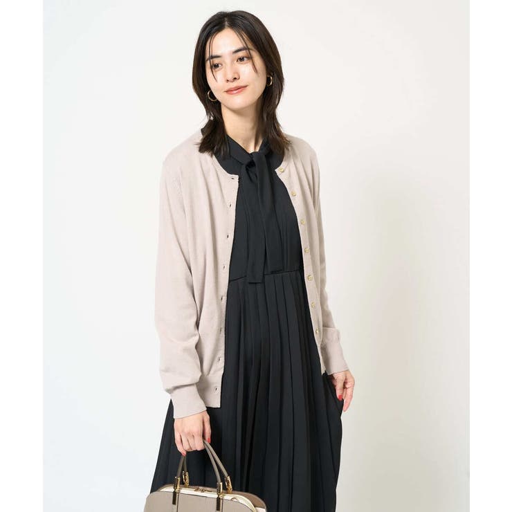 【洗える】クルーネックニットカーディガン/アンサンブル対応 | a.v.v【WOMEN】 | 詳細画像22 