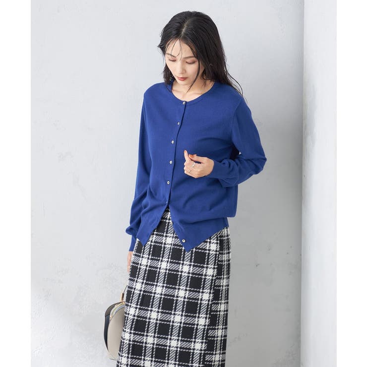 【洗える】クルーネックニットカーディガン/アンサンブル対応 | a.v.v【WOMEN】 | 詳細画像47 