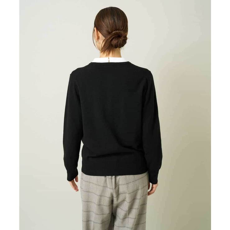 【洗える】クルーネックニットカーディガン/アンサンブル対応 | a.v.v【WOMEN】 | 詳細画像53 