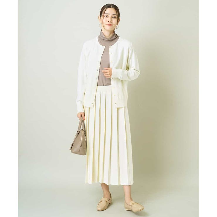 【洗える】クルーネックニットカーディガン/アンサンブル対応 | a.v.v【WOMEN】 | 詳細画像21 