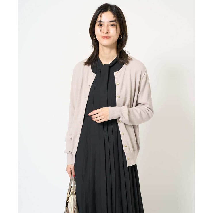 【洗える】クルーネックニットカーディガン/アンサンブル対応 | a.v.v【WOMEN】 | 詳細画像24 