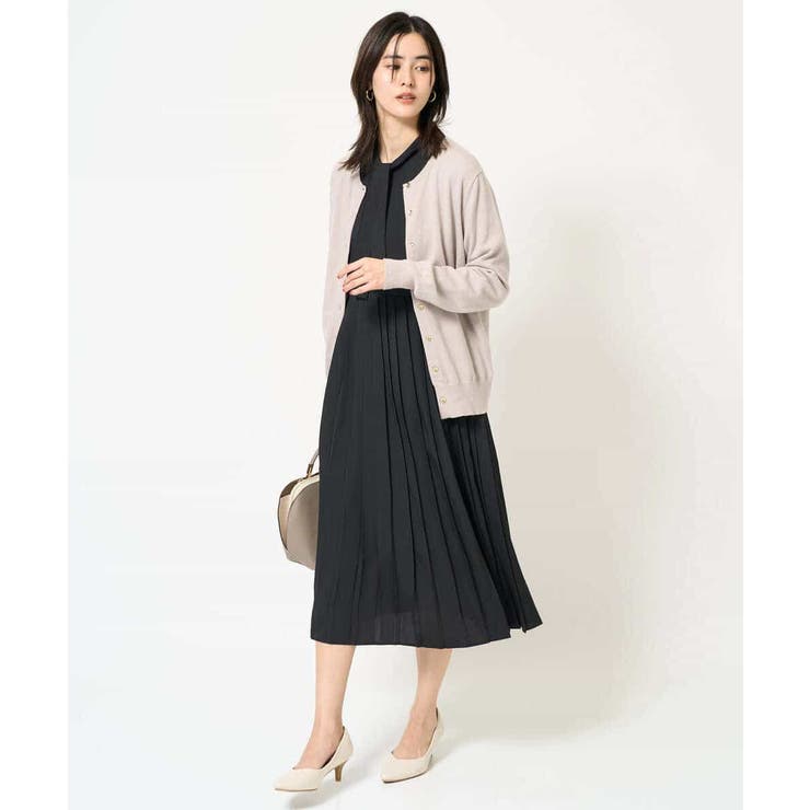 【洗える】クルーネックニットカーディガン/アンサンブル対応 | a.v.v【WOMEN】 | 詳細画像28 