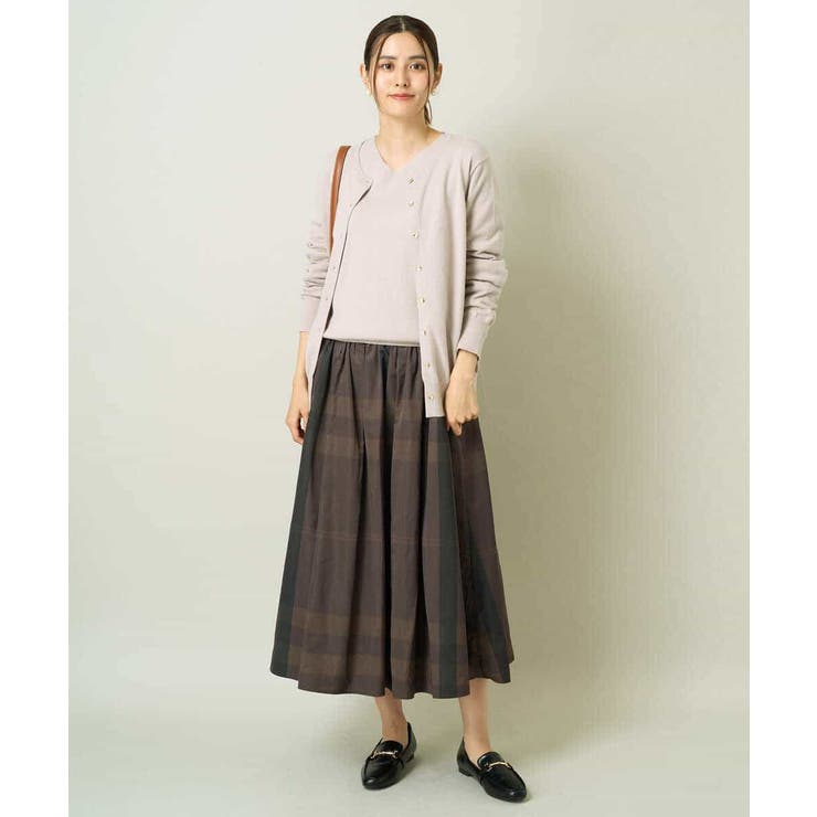 【洗える】クルーネックニットカーディガン/アンサンブル対応 | a.v.v【WOMEN】 | 詳細画像31 