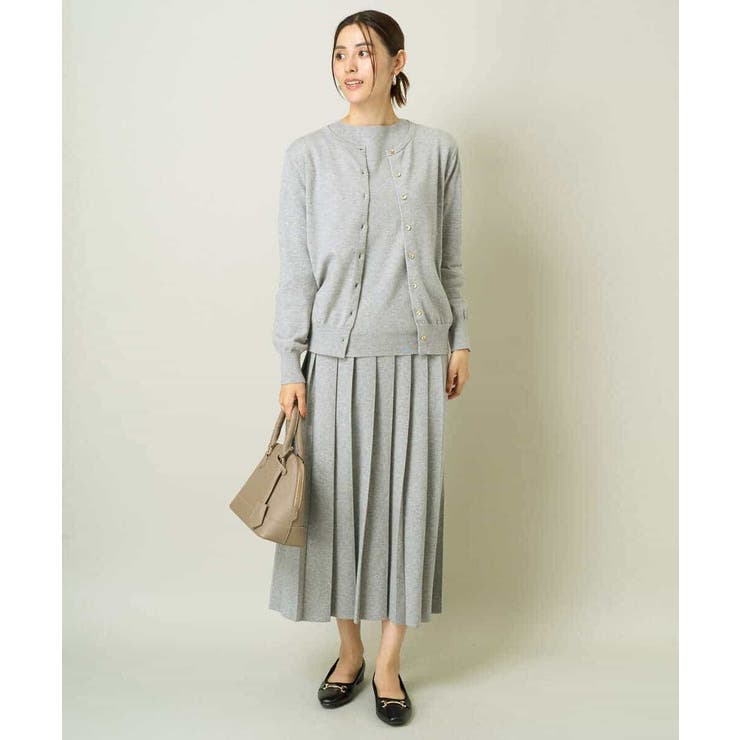 【洗える】クルーネックニットカーディガン/アンサンブル対応 | a.v.v【WOMEN】 | 詳細画像38 