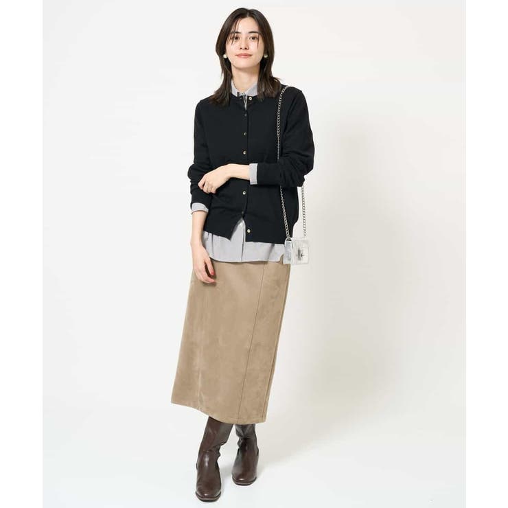 【洗える】クルーネックニットカーディガン/アンサンブル対応 | a.v.v【WOMEN】 | 詳細画像41 