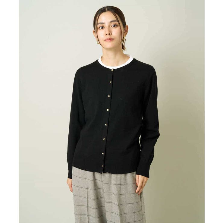 【洗える】クルーネックニットカーディガン/アンサンブル対応 | a.v.v【WOMEN】 | 詳細画像51 