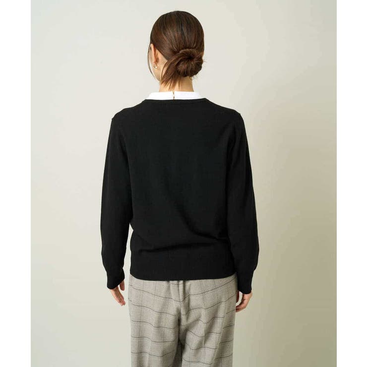 【洗える】クルーネックニットカーディガン/アンサンブル対応 | a.v.v【WOMEN】 | 詳細画像53 