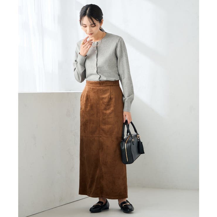 【洗える】クルーネック美ラクるカーディガン | a.v.v【WOMEN】 | 詳細画像27 