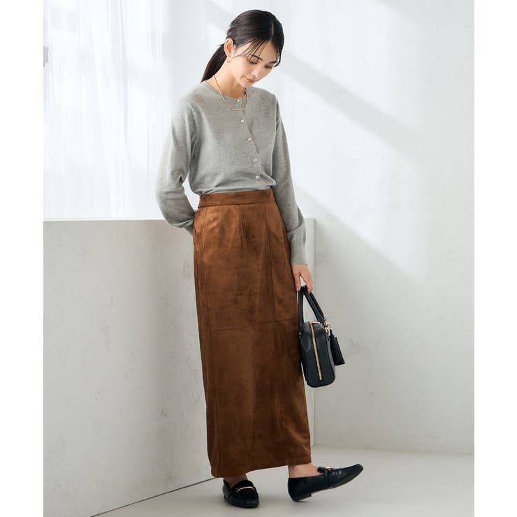 【洗える】クルーネック美ラクるカーディガン | a.v.v【WOMEN】 | 詳細画像28 