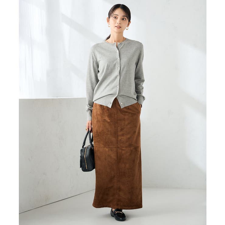 【洗える】クルーネック美ラクるカーディガン | a.v.v【WOMEN】 | 詳細画像30 