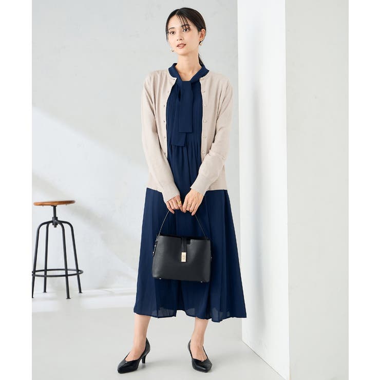 【洗える】クルーネック美ラクるカーディガン | a.v.v【WOMEN】 | 詳細画像38 