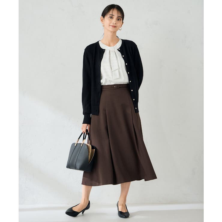 【洗える】クルーネック美ラクるカーディガン | a.v.v【WOMEN】 | 詳細画像43 