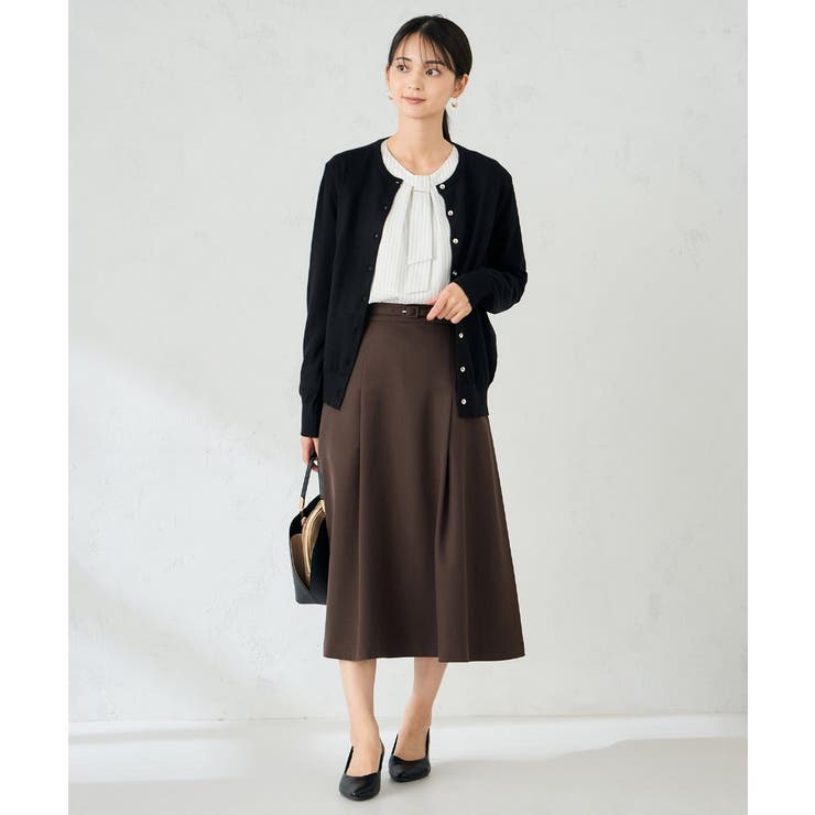 【洗える】クルーネック美ラクるカーディガン | a.v.v【WOMEN】 | 詳細画像45 