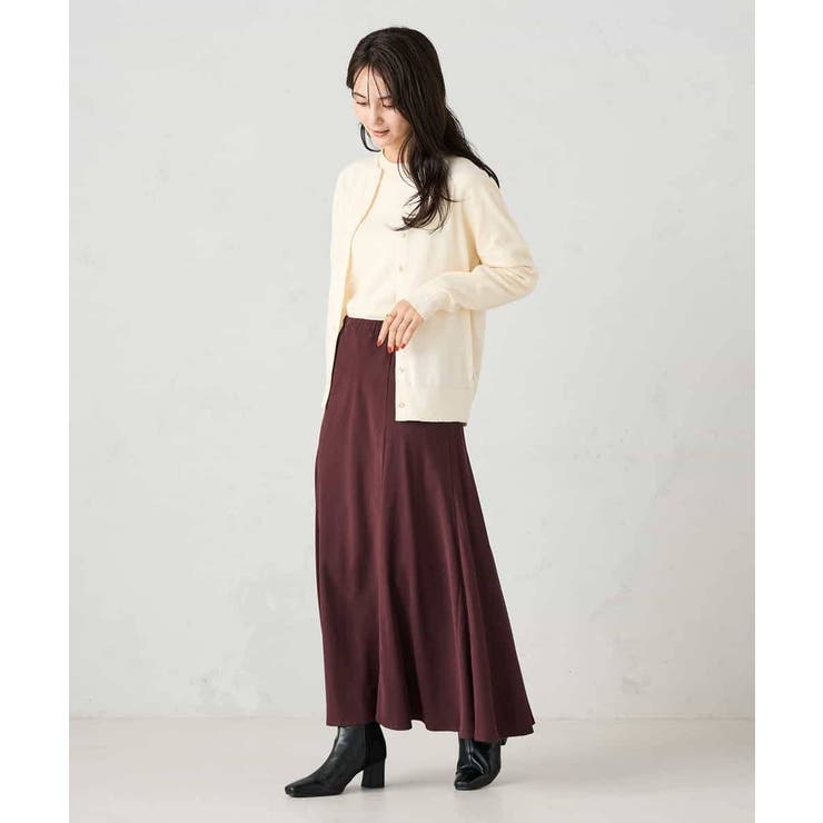 【洗える】クルーネック美ラクるカーディガン | a.v.v【WOMEN】 | 詳細画像51 