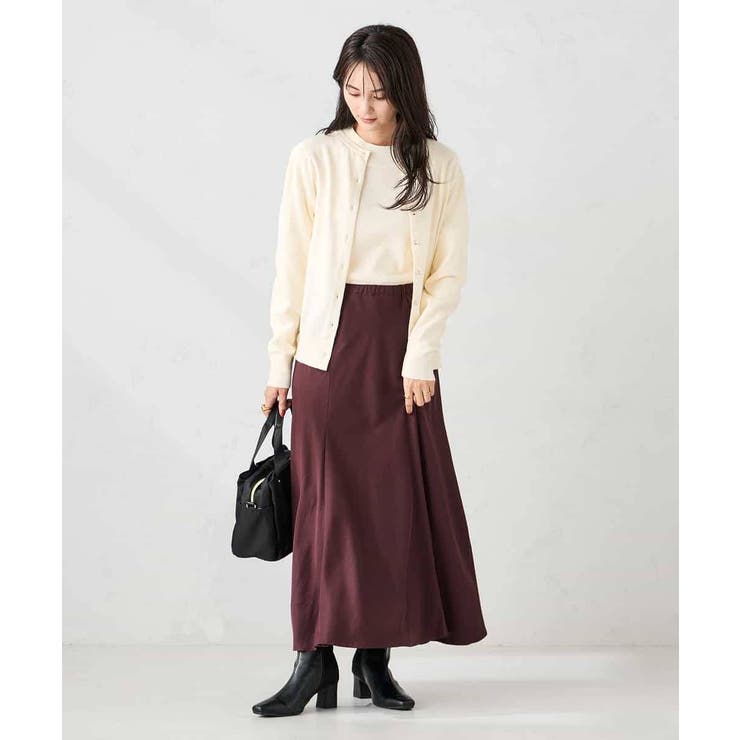 【洗える】クルーネック美ラクるカーディガン | a.v.v【WOMEN】 | 詳細画像52 