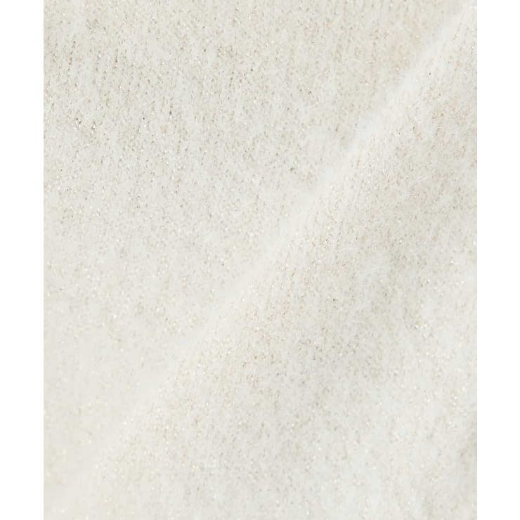 ヘアリーラメクルーネックカーディガン | a.v.v【WOMEN】 | 詳細画像36 