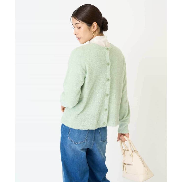 2WAY ラメフェザーカーディガン | a.v.v【WOMEN】 | 詳細画像10 