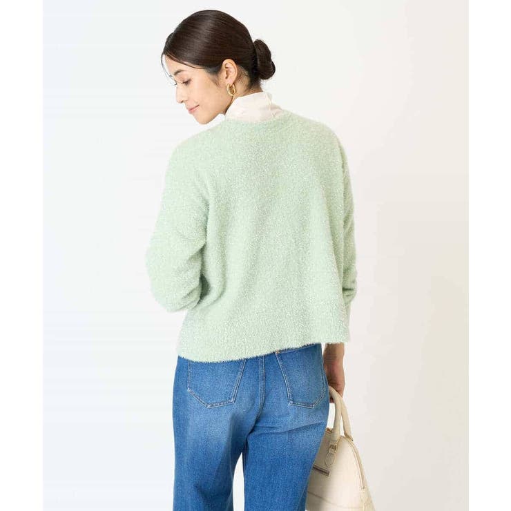 2WAY ラメフェザーカーディガン | a.v.v【WOMEN】 | 詳細画像15 