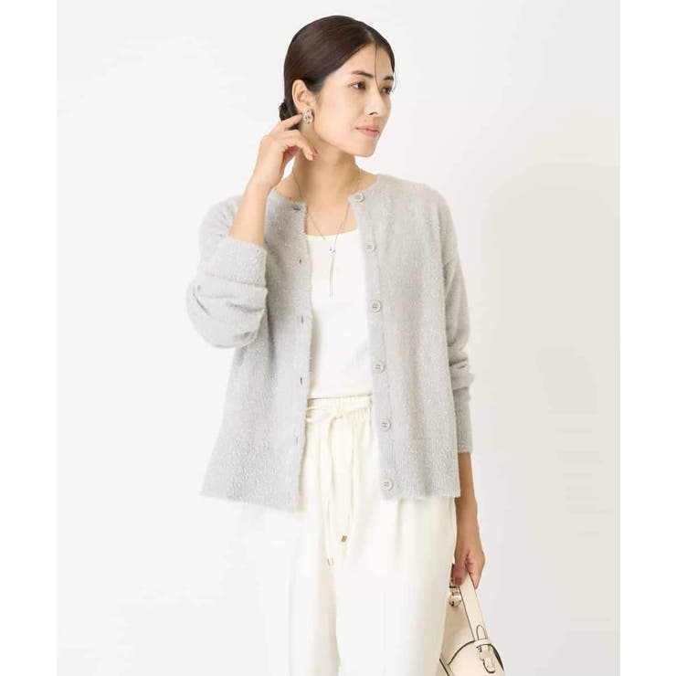 2WAY ラメフェザーカーディガン | a.v.v【WOMEN】 | 詳細画像27 