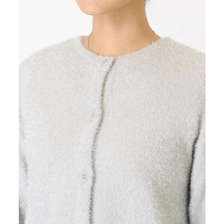 2WAY ラメフェザーカーディガン | a.v.v【WOMEN】 | 詳細画像36 