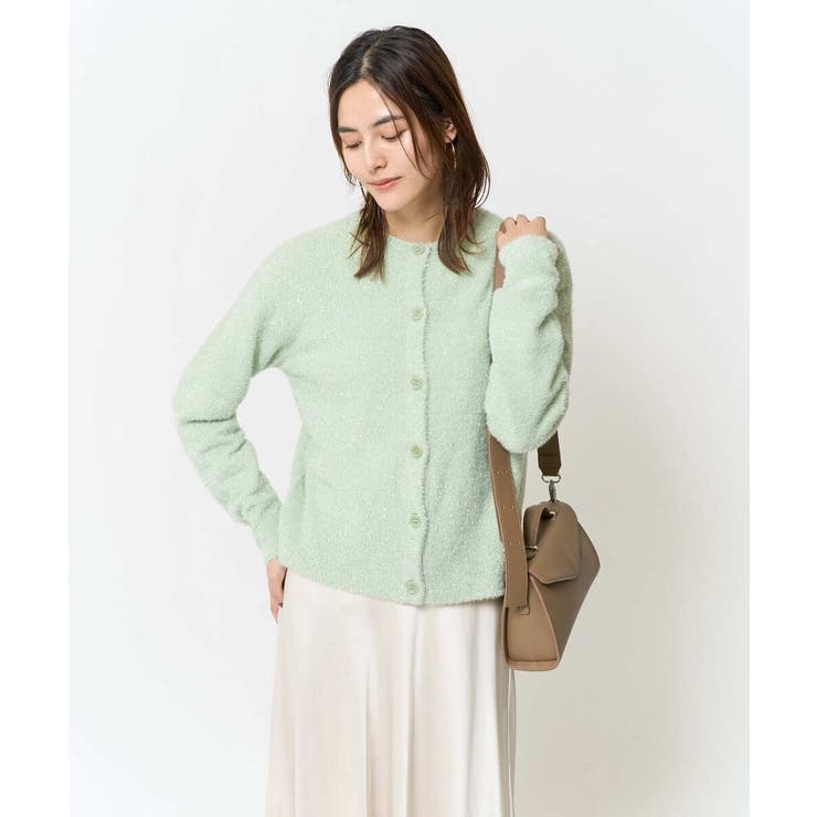 2WAY ラメフェザーカーディガン | a.v.v【WOMEN】 | 詳細画像6 