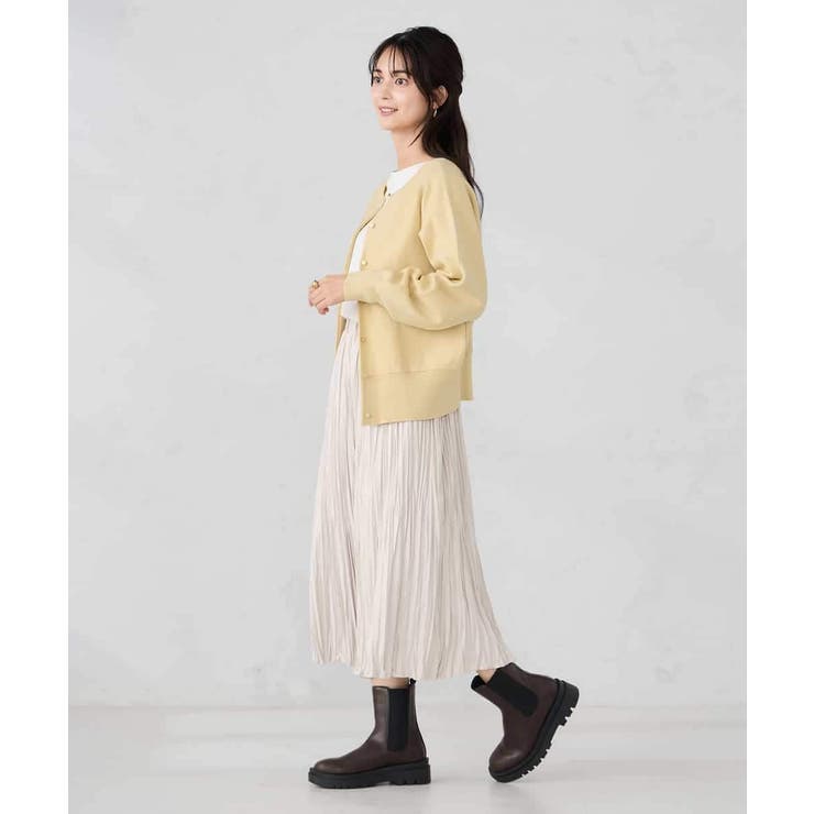 【2WAY】クルーネッククロップドカーディガン | a.v.v【WOMEN】 | 詳細画像14 