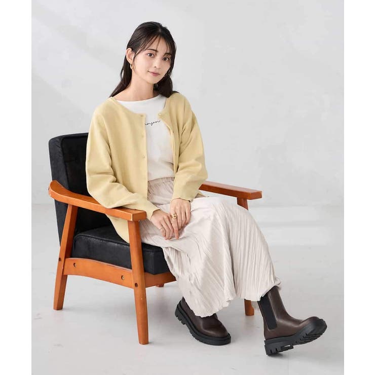 【2WAY】クルーネッククロップドカーディガン | a.v.v【WOMEN】 | 詳細画像22 